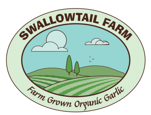 Look for the Swallowtail Farm Logo